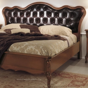 Olasz klasszikus, exkluzív, elegáns, minőségi bútor, hálószoba, ágy