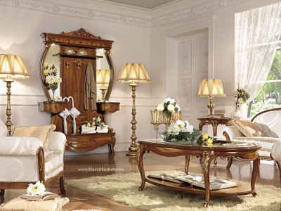 Napoleone előszobafal, olasz bútor, luxus bútor, exkluzív bútor