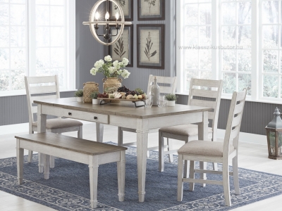 Skempton , Ashley étkező garnitúra, Ashley Furniture, Ashley amerikai bútorok, amerikai bútor, amerikai étkező, amerikai lakberendezés,