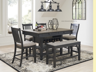 Ashley étkező, amerikai étkező, Ashley Furniture, amerikai lakberendezés , amerikai szék, amerikai asztal, amerikai komód, amerikai étkező