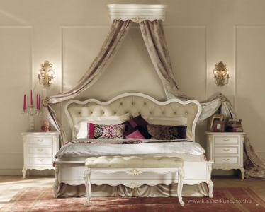 Olasz klasszikus, exkluzív, elegáns, minőségi bútor, hálószoba