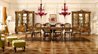 Le Rose étkező, olasz bútor, luxus bútor, exkluzív bútor