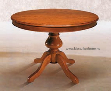 asztal, kerek asztal, olasz bútor, olasz lakberendezés