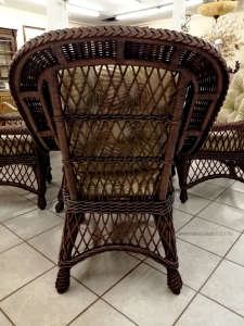 Bar Harbor rattan étkező garnitúra, valódi rattan bútor, amerikai bútor, amerikai lakberendezés, amerikai étkező garnitúra