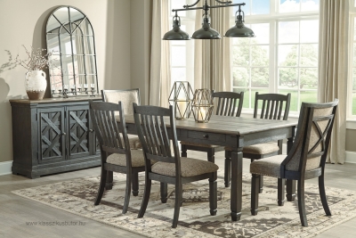 Ashley étkező, amerikai étkező, Ashley Furniture, amerikai lakberendezés , amerikai szék, amerikai asztal, amerikai komód, amerikai étkező