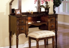 Ashton fésülködőasztal, amerikai bútor, fésülködőasztal