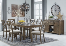 D631 Moriville étkező, amerikai étkező, étkező garnitúra, étkező összeállítás.  Ashley Furniture, amerikai lakberendezés