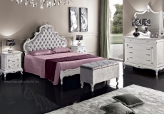 Stile Elisa bútor, olasz bútor, olasz lakberendezés, olasz hálószoba, olasz ágy, olasz komód, olasz ruhásszekrény